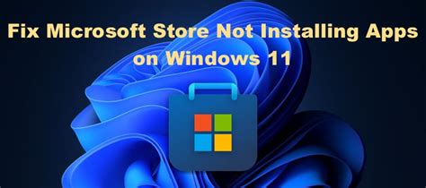 The microsoft store doesn't allow me to install an app.